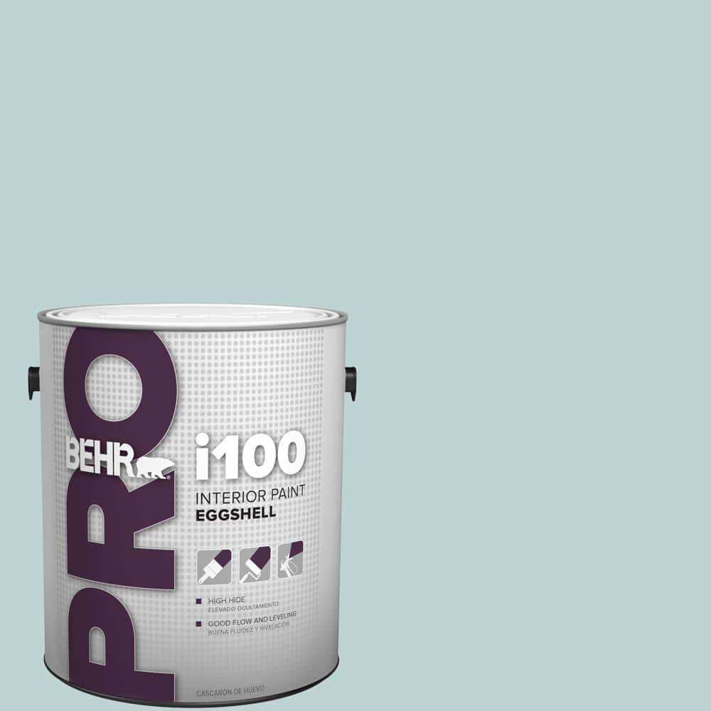 BEHR PRO 1 gal. #500E-3 Rain Washed Eggshell Interior Paint