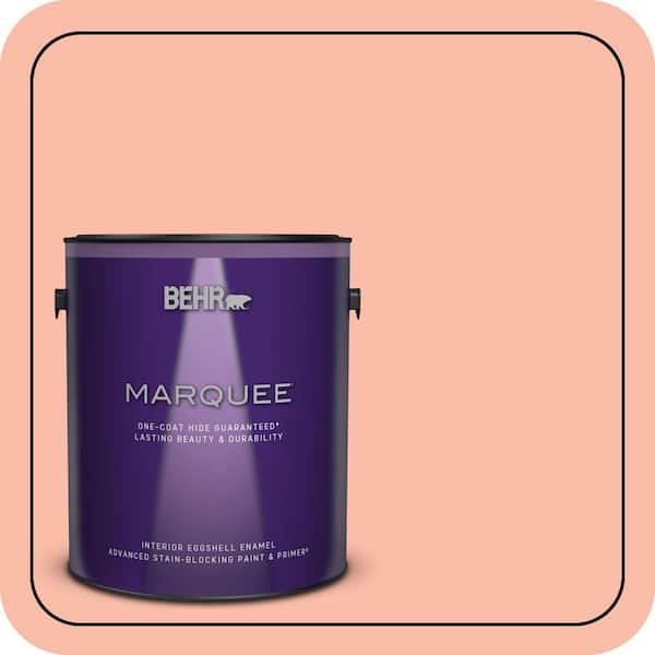 BEHR PREMIUM PLUS #200A-3 Blushing Apricot Enamel Low Odor & Primer (2)
