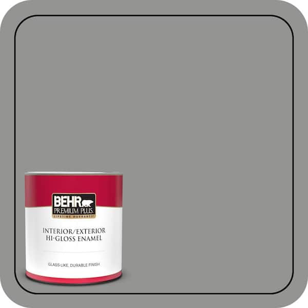 BEHR PREMIUM PLUS #780F-5 Anonymous Enamel Interior/Exterior Paint & Primer Color Sample (3)