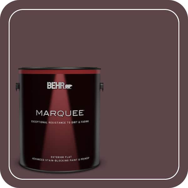 BEHR PREMIUM PLUS #HDC-CL-07 Dark Berry Enamel Low Odor & Primer (4)