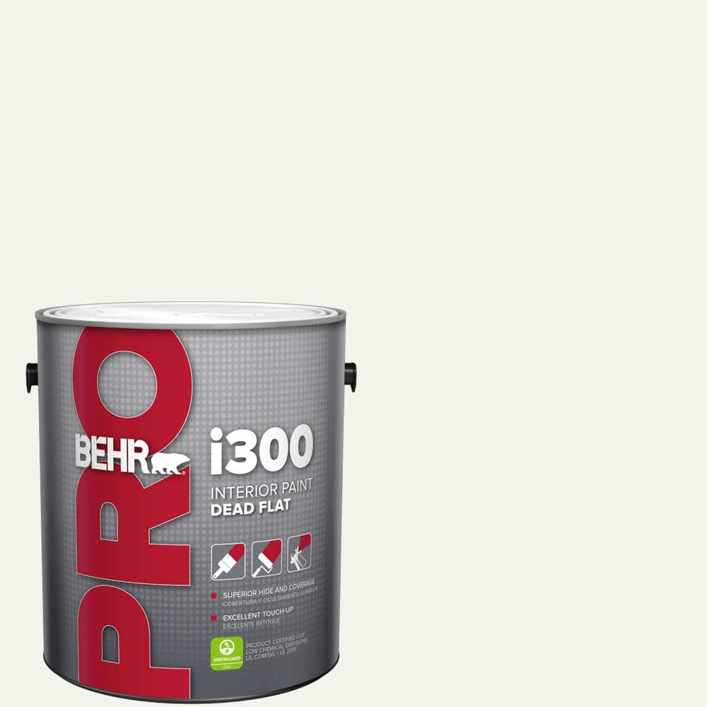 BEHR PRO 1 gal. #W-B-510 Frosted Juniper Dead Flat Interior Paint