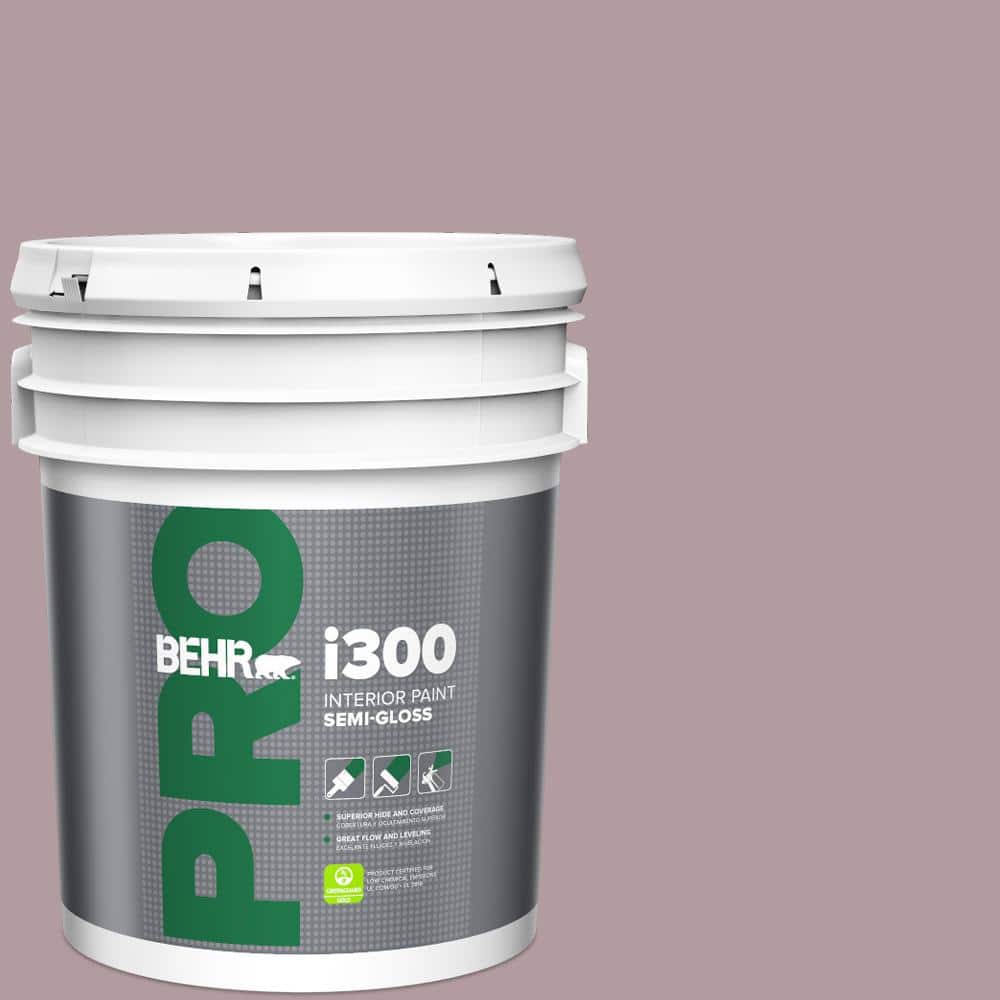 BEHR PRO 5 gal. #N120-4 Roaring Twenties Semi-Gloss Interior Paint