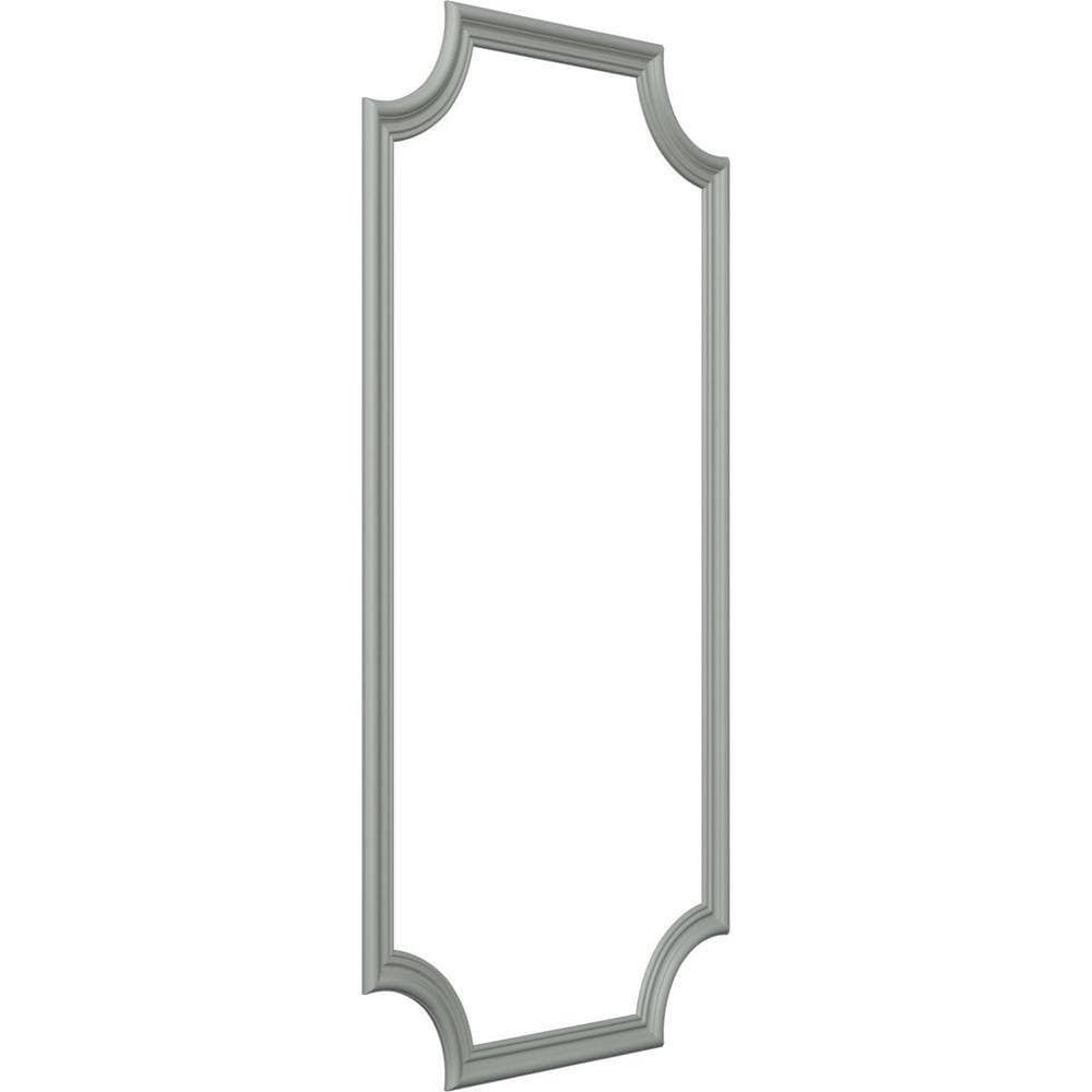 Ekena Millwork 24 in. W x 48 in. H Unfinished Polyurethane Claremont Panel Moulding Kit (Single Panel) (2)