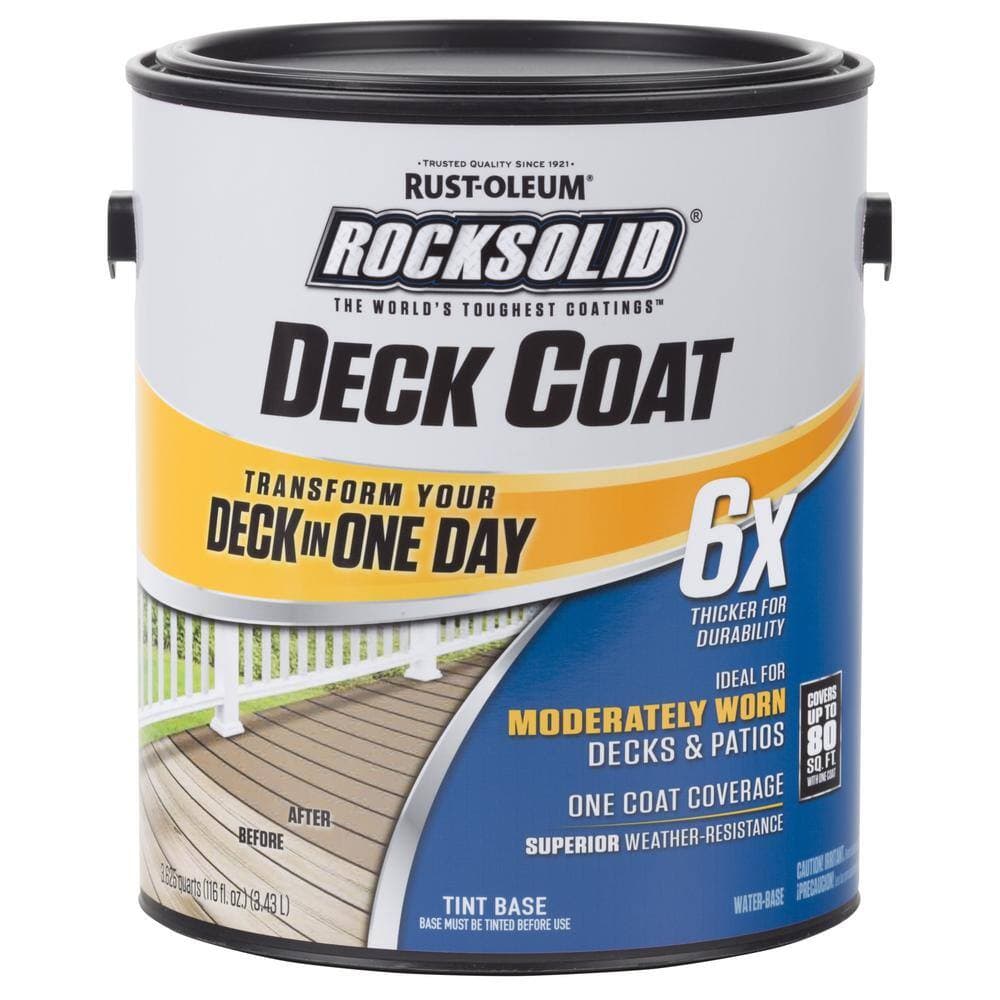 Rust-Oleum RockSolid Exterior 6X Deck Coat (4)