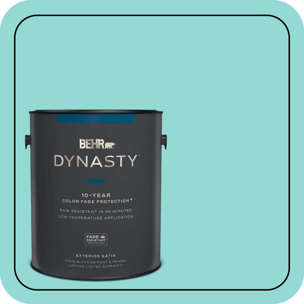 BEHR DYNASTY 1 gal. #490A-3 Sweet Rhapsody Satin Enamel Exterior Stain-Blocking Paint & Primer