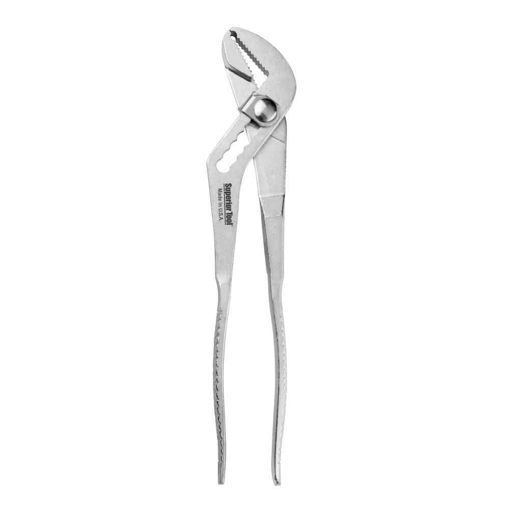 Superior Tool 11 in. Knurled Water Pump Slip Joint Pliers