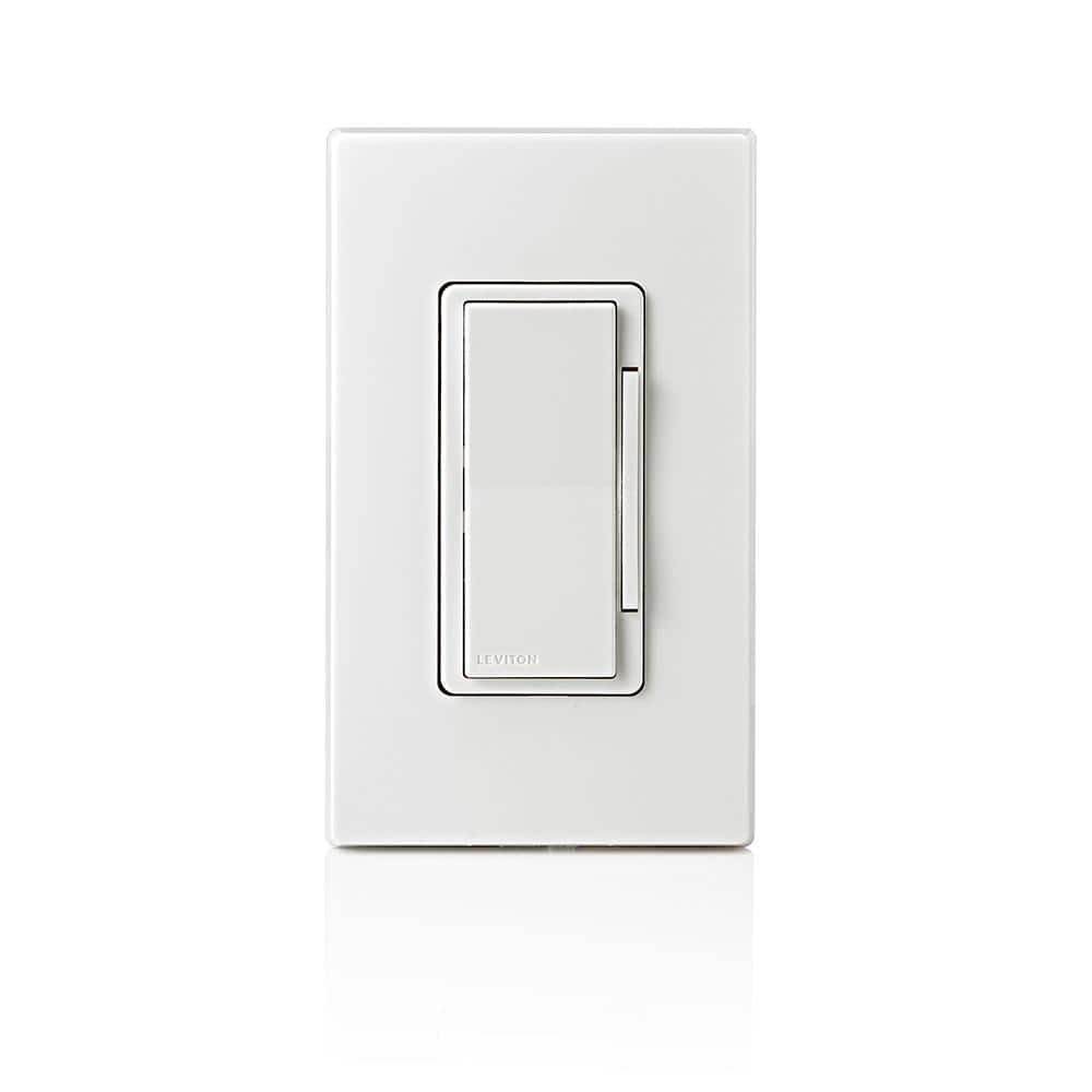 Leviton Decora Smart Anywhere Wire-Free 3-Way Dimmer Companion Light Switch for Decora Smart Wi-Fi Dimmers, White, DAWDC-1RW (2)