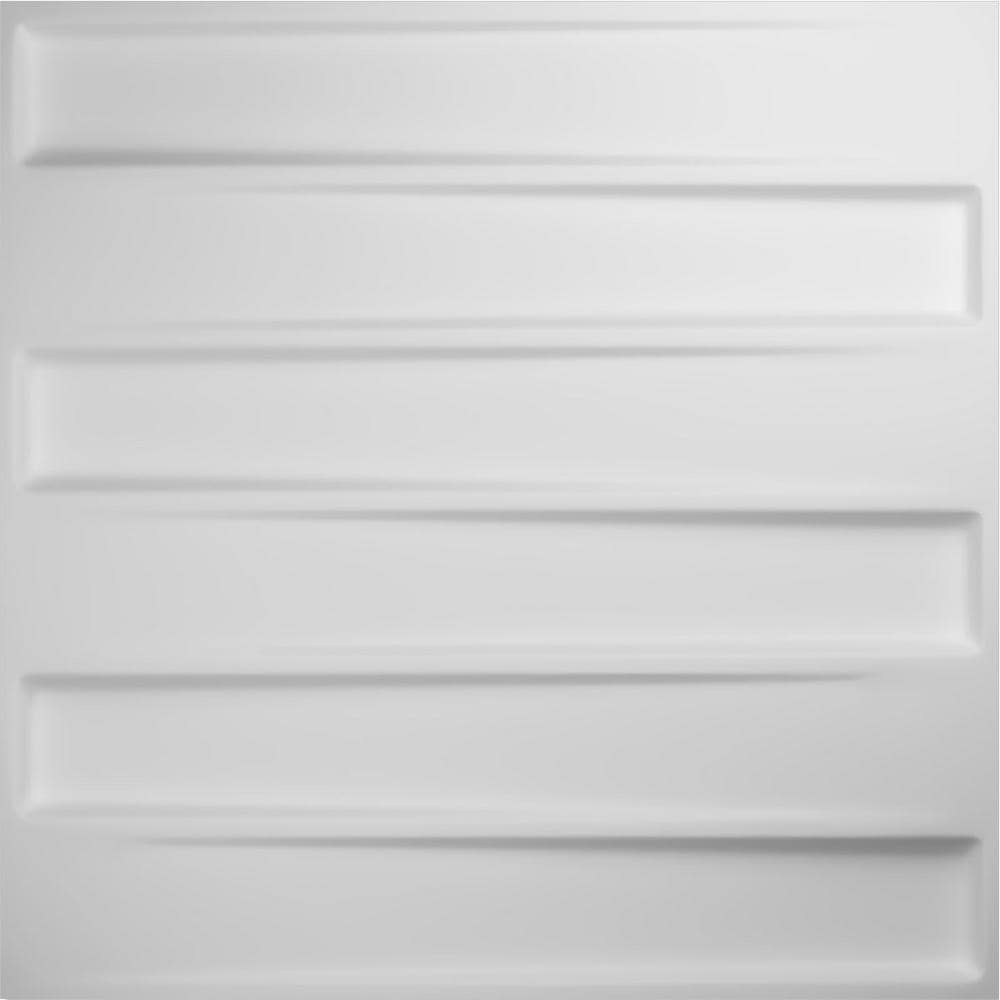 Ekena Millwork 19 5/8 in. 19 5/8 in. Keyes EnduraWall Decorative 3D Wall Panel for Sq. Ft.) (3)