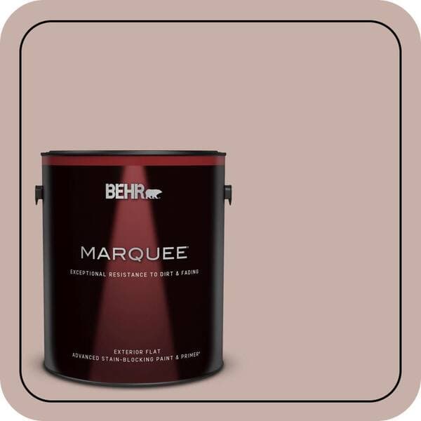 BEHR MARQUEE 1 gal. #N160-3 Vintage Charm Flat Exterior Paint & Primer (2)