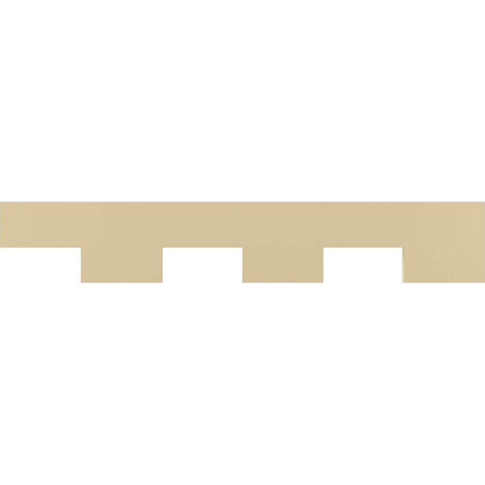 Ekena Millwork 1 in. D x 7 in. W x 42 in. L Primed Polyurethane Panel Moulding (2)