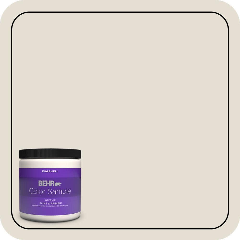 BEHR PREMIUM PLUS #PPU7-11 Cotton Knit Enamel Low Odor & Primer (1)