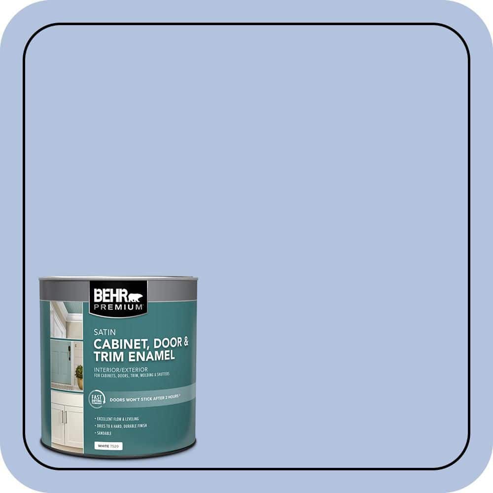 BEHR PREMIUM 1 qt. #M540-3 Eternal Elegance Satin Enamel Interior/Exterior Cabinet, Door & Trim Paint (1)