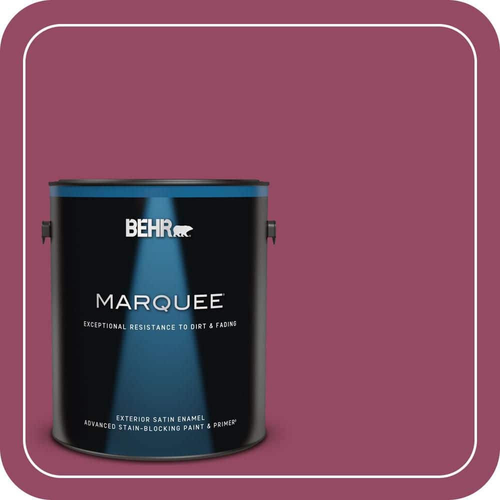 BEHR MARQUEE 1 gal. #P120-7 Glitterati Satin Enamel Exterior Paint & Primer
