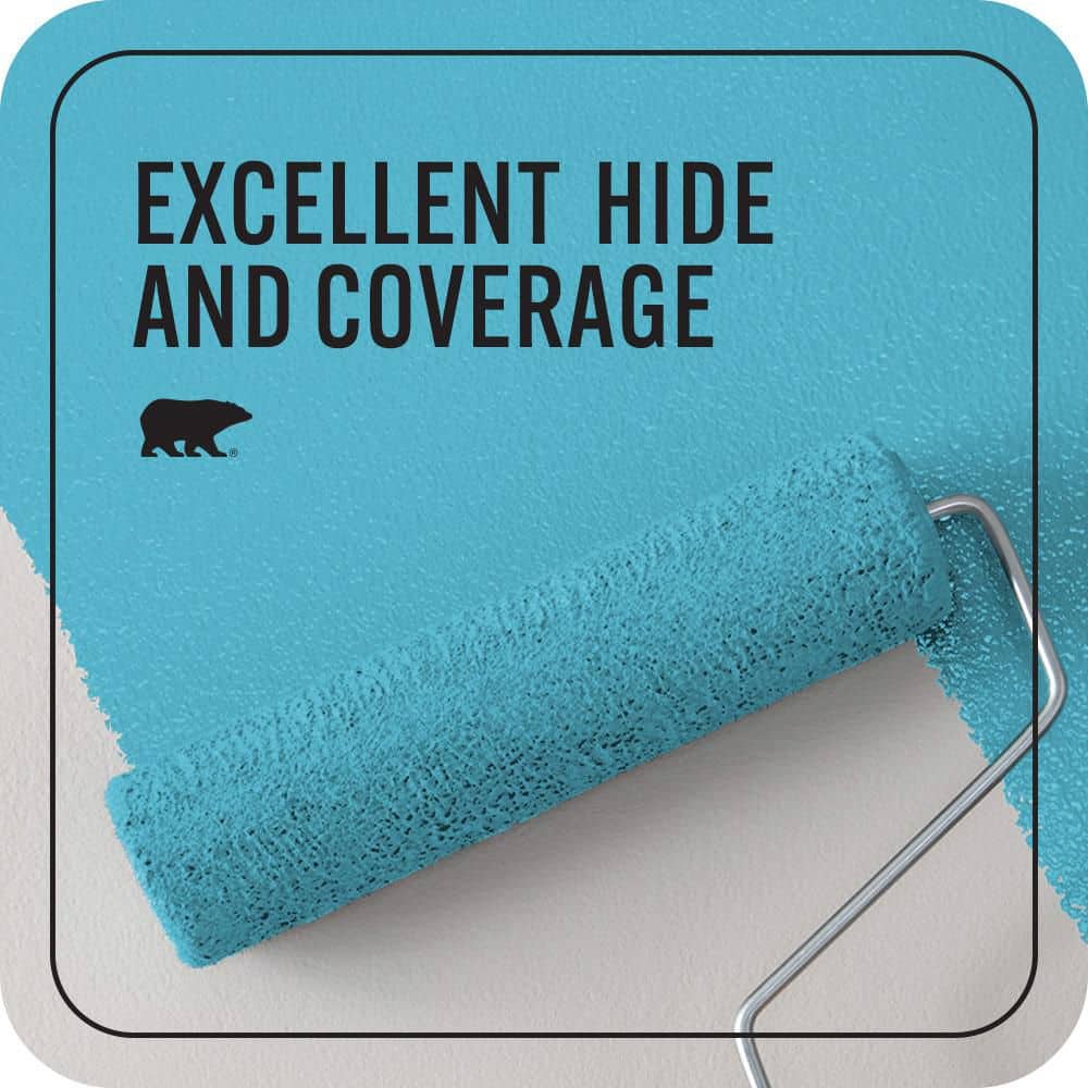 BEHR PREMIUM PLUS #520B-5 Liquid Blue Enamel & Primer Color Sample (4)
