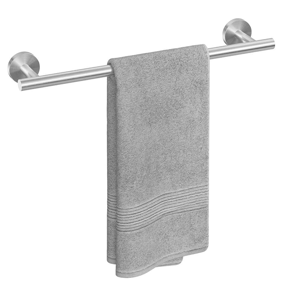 Unbranded 18-Inch Towel Bar Wall Mount, 20-Inch Total Length, Thick 0.8in SUS304 Stainless Steel, Brushed Nickel (1)