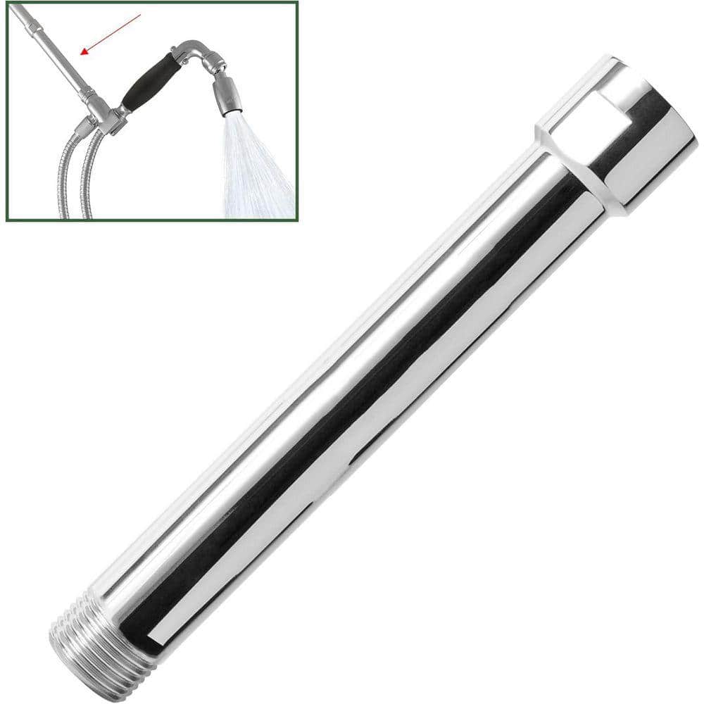 High Sierra Showerheads Exclusive 6 in. Solid Metal Shower Arm Extension