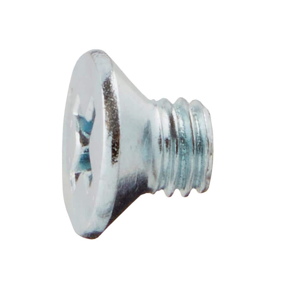 Everbilt M5-0.8 x 6mm Zinc Flat Head Phillips Drive Machine Screw 4-Pieces (3)