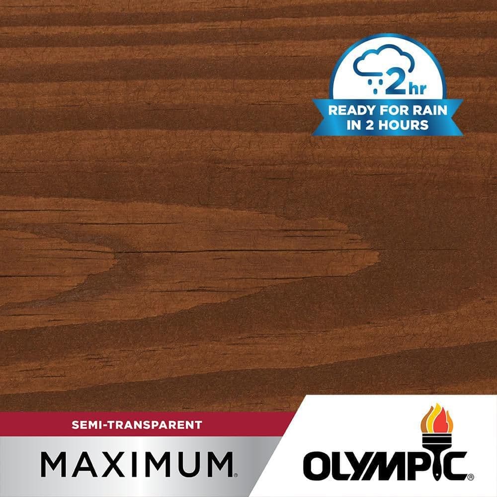 Olympic Maximum ST-2011 Exterior Stain and Sealer One Low VOC
