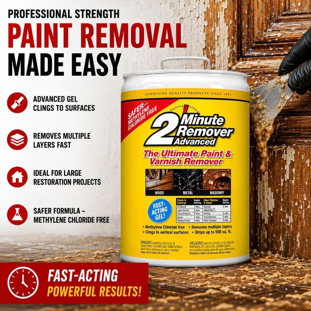 Unbranded 5 Gal. 2-Minute Remover Advanced Gel (2)