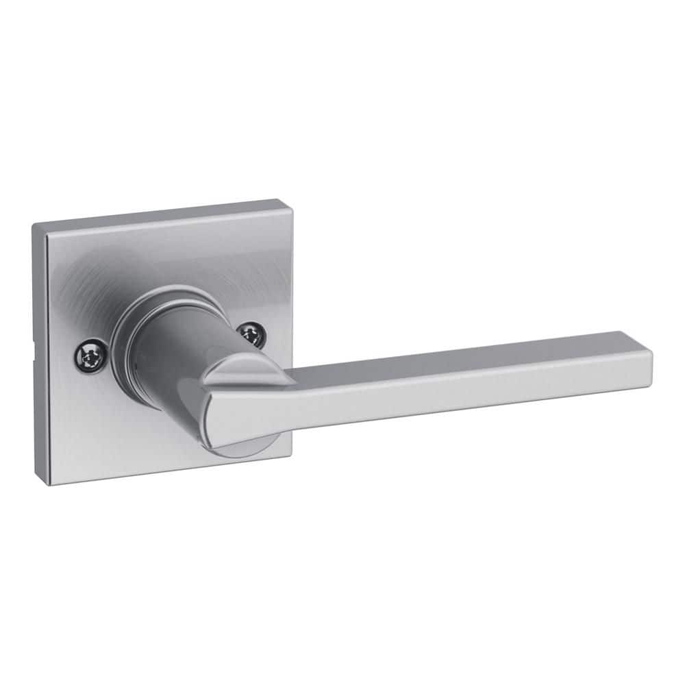 Kwikset Casey Square Half-Dummy Handle in Satin Chrome