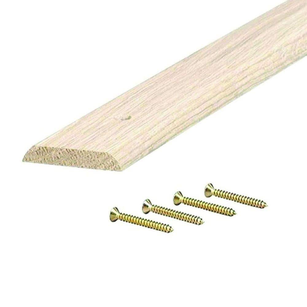 M-D Building Products Flat Top 1-3/4 in. x 47-1/2 in. Unfinished Hardwood Threshold