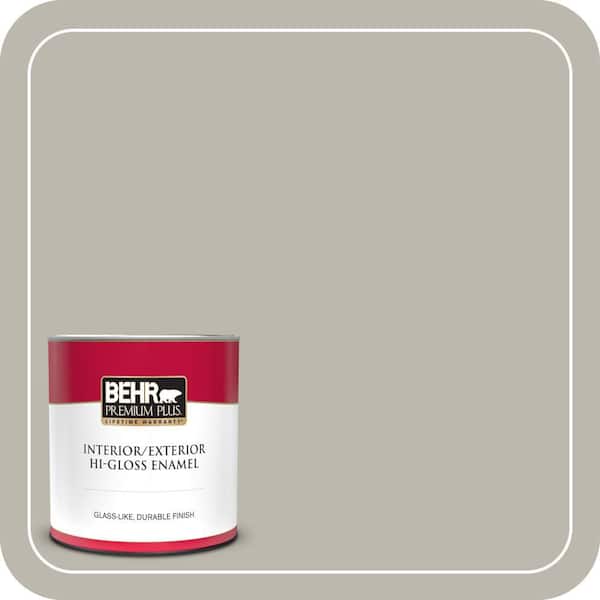 BEHR PREMIUM PLUS Home Decorators Collection #HDC-NT-06G Glasgow Fog Flat Low Odor & Primer (3)