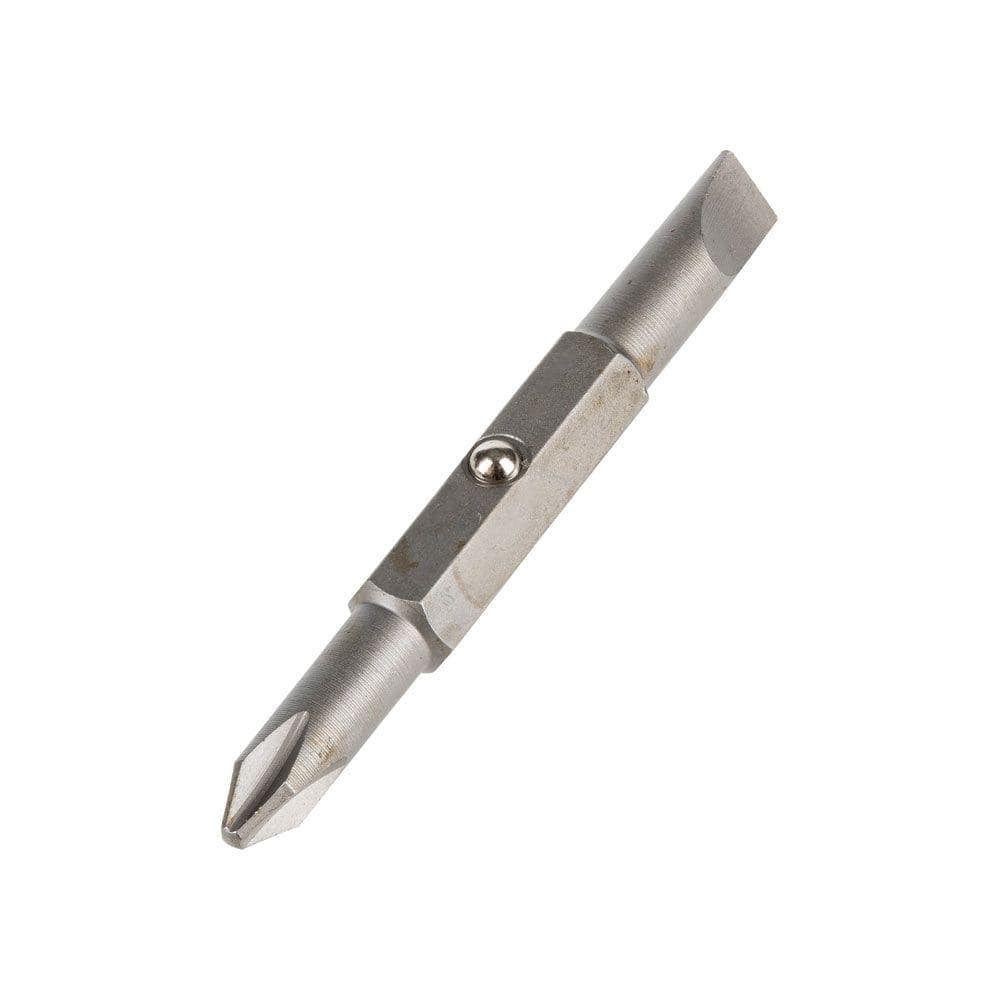 Klein Tools #2 Phillips - 9/32 Inch Slotted Replacement Bit (2)