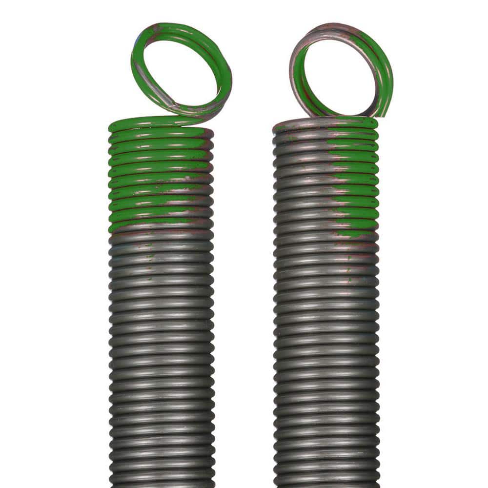 DURA-LIFT 120 LB Heavy Duty Extension Garage Door Spring (2-Pack) (1)