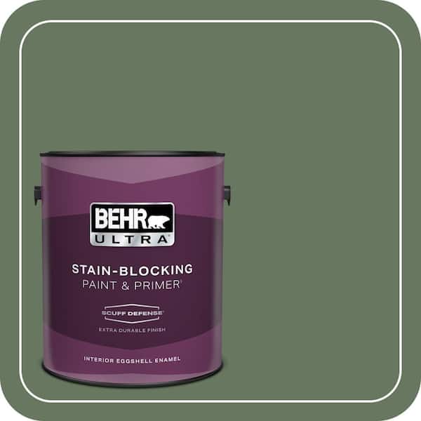BEHR PREMIUM PLUS #440F-6 Old Vine Flat Low Odor & Primer (4)