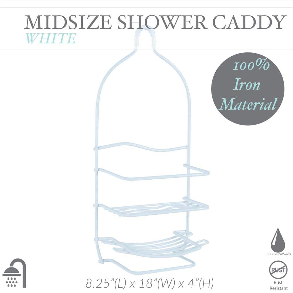 Bath Bliss Curve Design Shower Caddy (2)