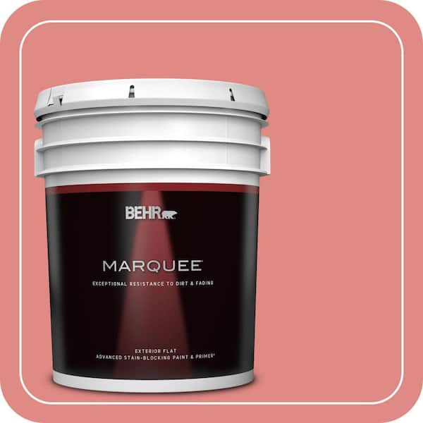 BEHR PREMIUM PLUS #HDC-SP16-12 Begonia Enamel Low Odor & Primer (2)