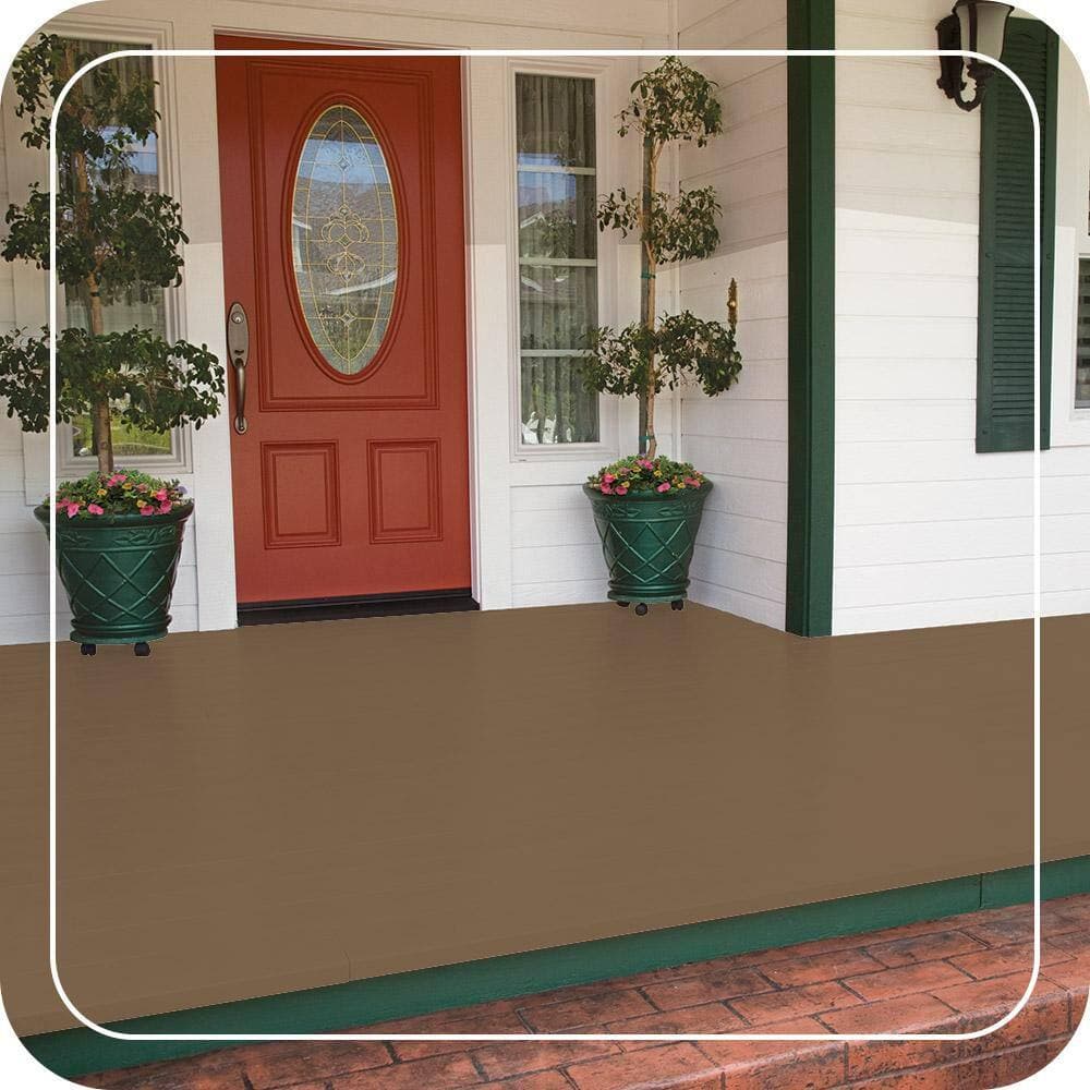 BEHR PREMIUM #290F-6 Low-Lustre Enamel Interior/Exterior Porch and Patio Floor Paint (2)