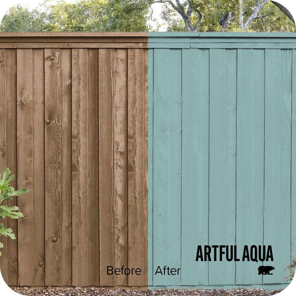 BEHR #BIC-24 Color House and Fence Exterior Wood Stain (2)