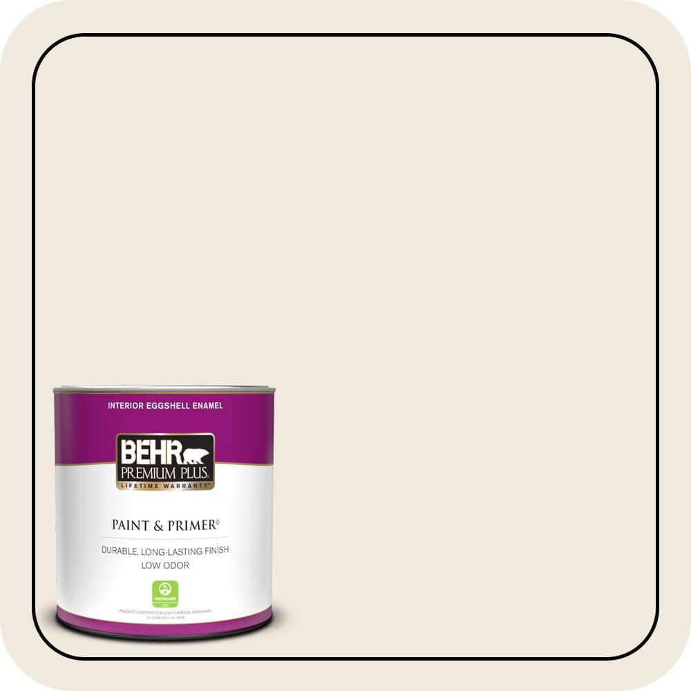 BEHR PREMIUM PLUS #W-B-710 Almond Cream Enamel Low Odor & Primer