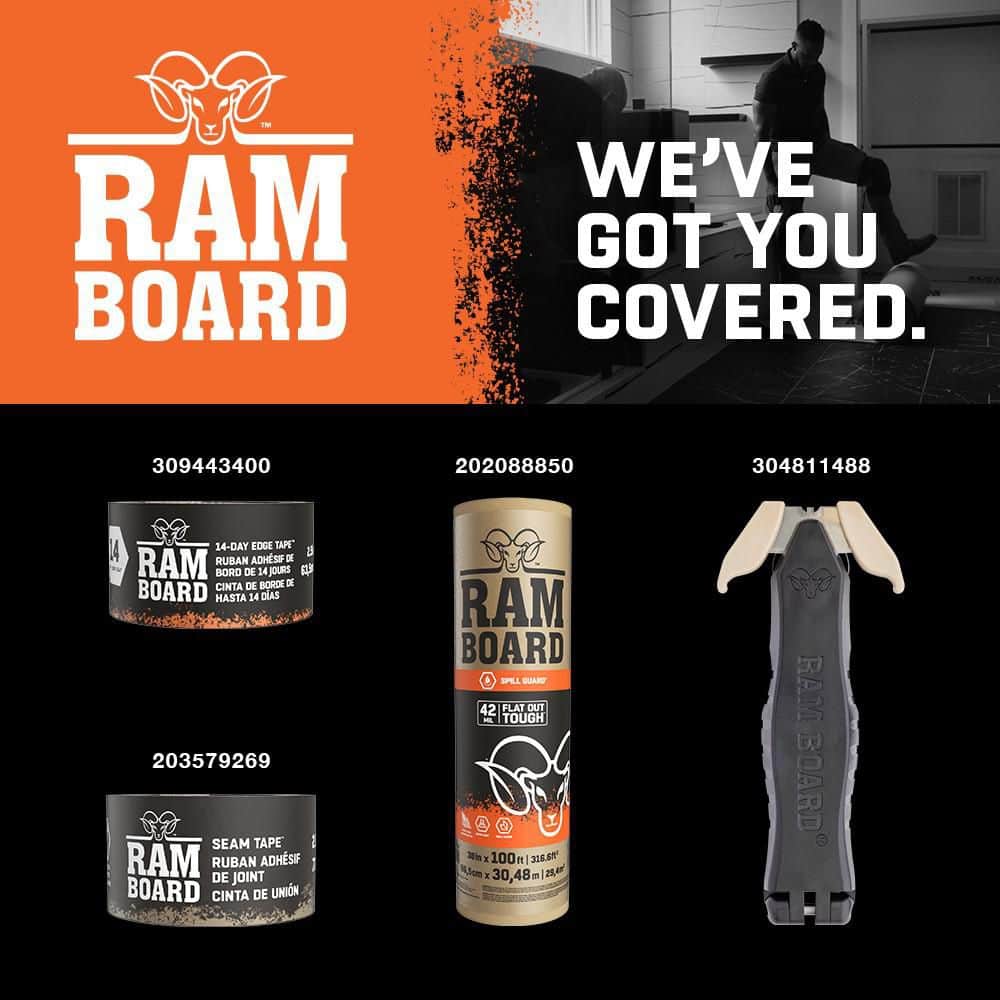 Ram Board 34 in. W x 19 in. L Stair Armor Stair Protectors (6-Pack) (3)
