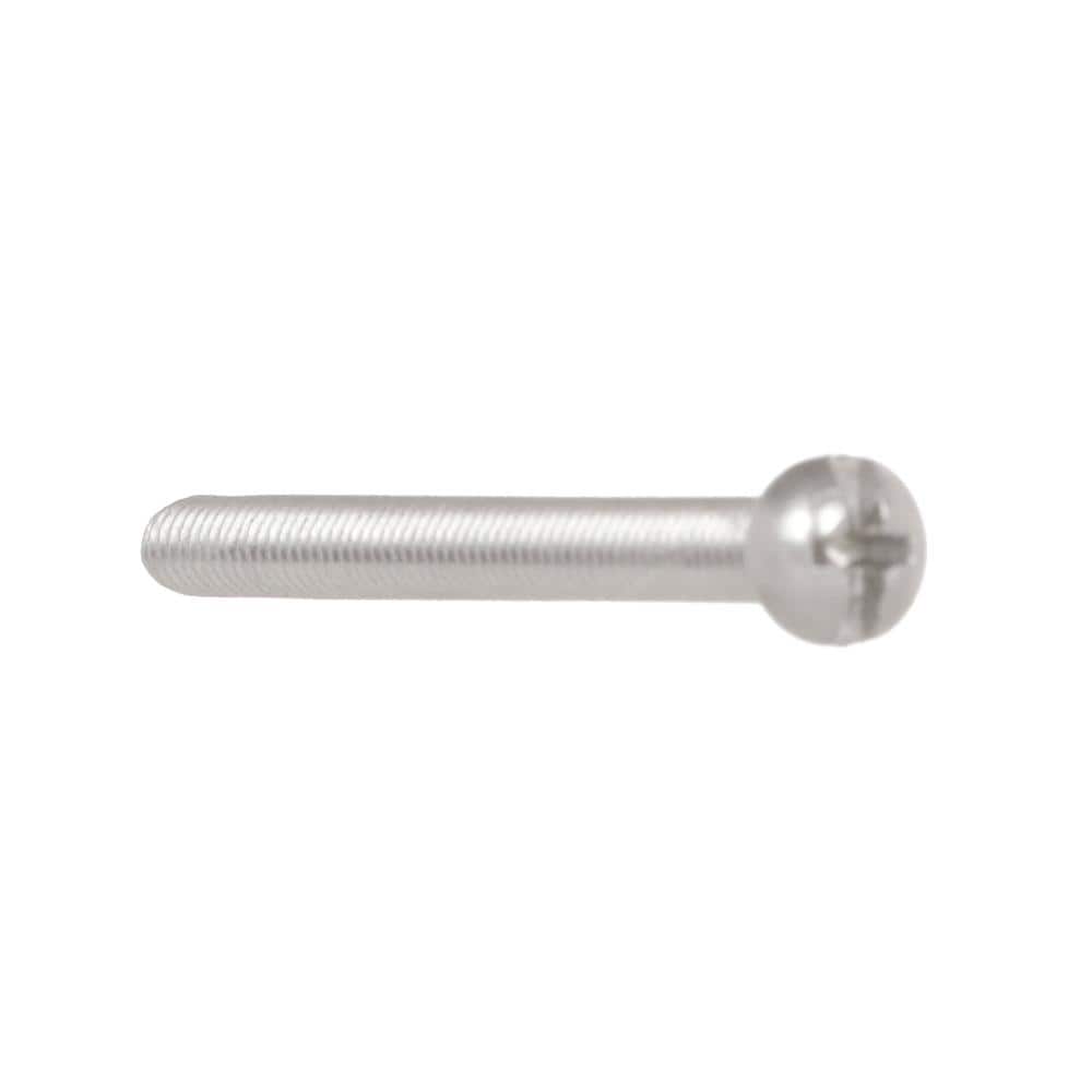 Everbilt #8-32 x 2 in. Combo Round Head Stainless Steel Machine Screw (15-Pack) (4)