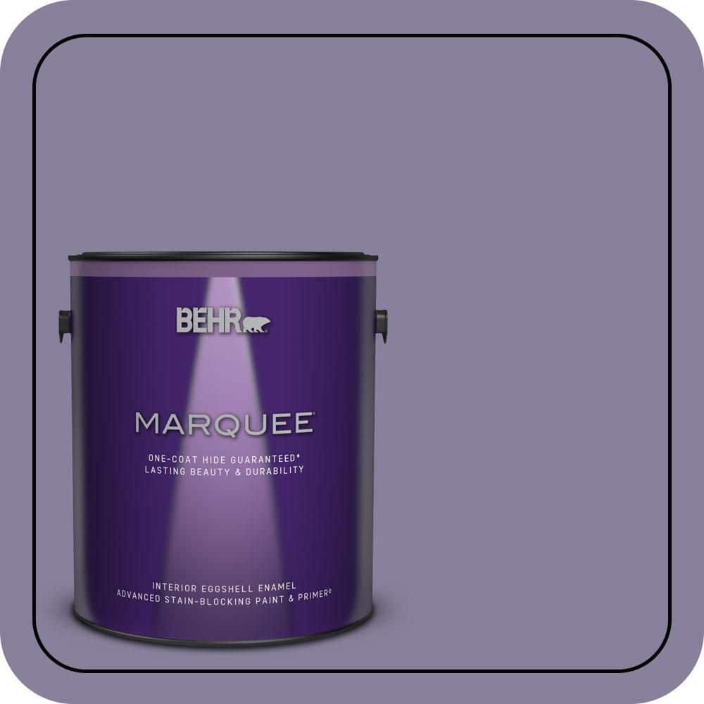 BEHR MARQUEE 1 gal. #S570-5 Live Jazz One-Coat Hide Eggshell Enamel Interior Paint & Primer