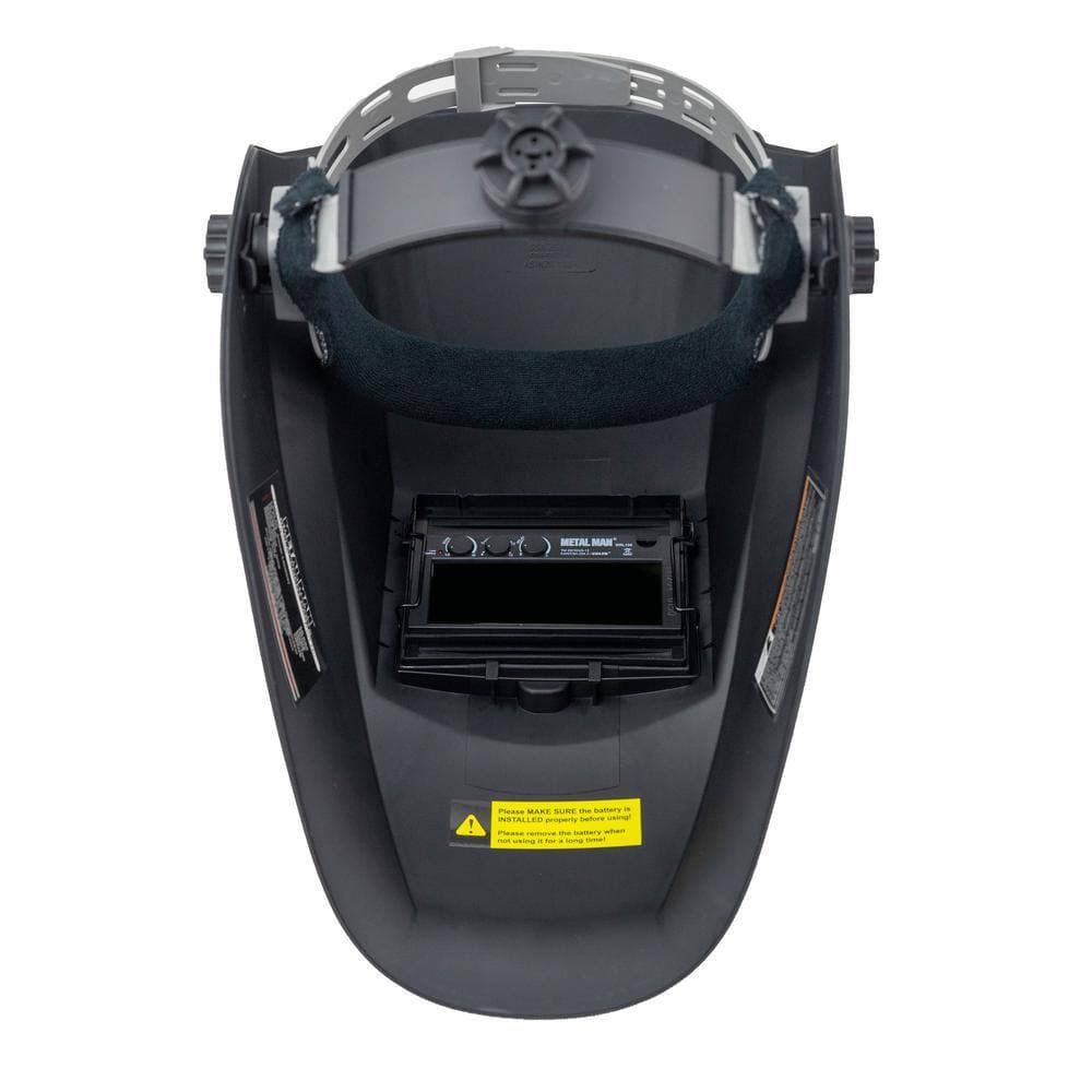 METAL MAN AB8100SC 9 -13 Shade Auto Darkening Welding Helmet With 3.62 in. x 1.36 in. viewing area (3)