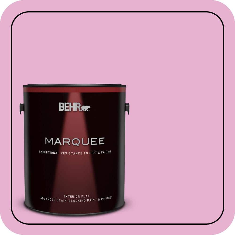 BEHR MARQUEE 1 gal. #P120-2 Gumball Flat Exterior Paint & Primer