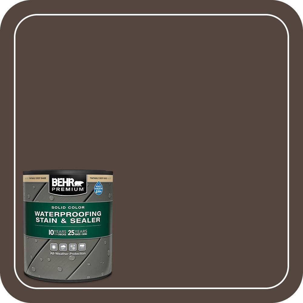 BEHR PREMIUM Home Decorators Collection #HDC-MD-13 Color Waterproofing Exterior Wood Stain and Sealer