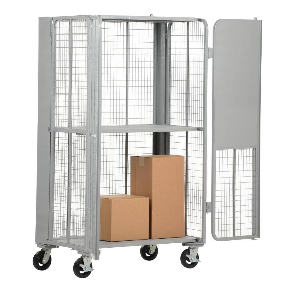 Vestil 2000 lbs. Capacity Folding Security Truck (3)