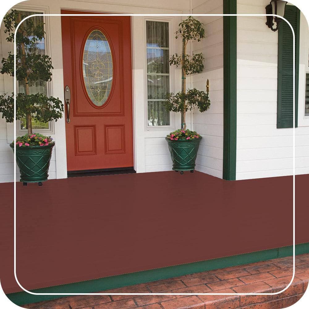 BEHR PREMIUM #S-H-160 Low-Lustre Enamel Interior/Exterior Porch and Patio Floor Paint (2)