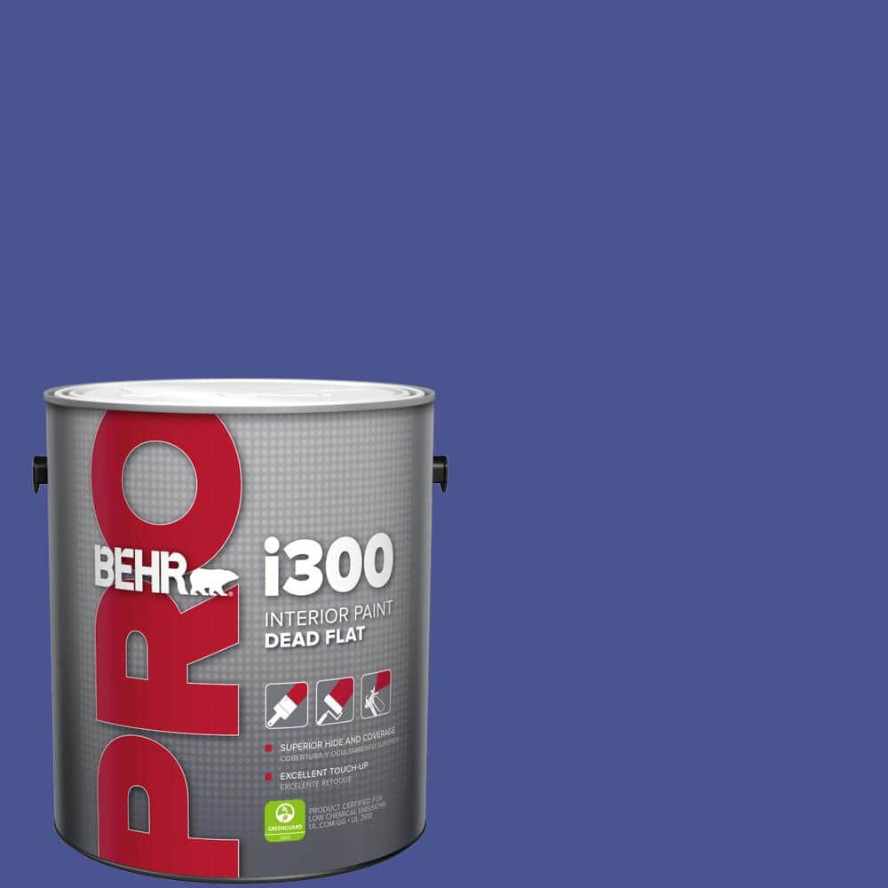 BEHR PRO 1 gal. #P540-7 Canyon Iris Dead Flat Interior Paint