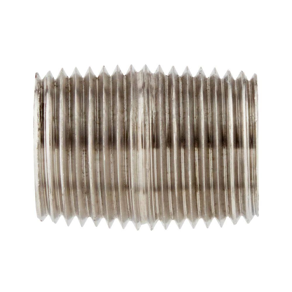 ProLine 1/2 in. Close Stainless Steel Nipple (3)