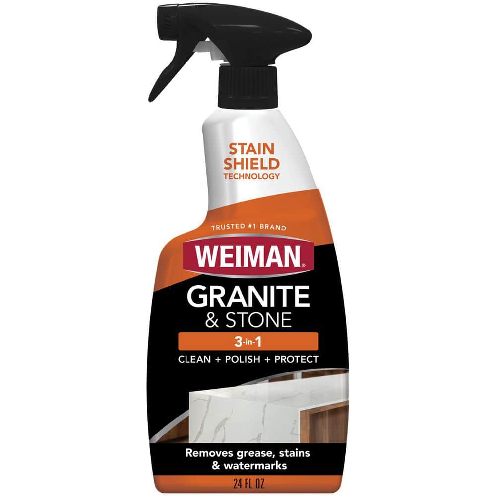 Weiman 24 oz. Granite and Stone 3-in-1 Clean Shine and Protect Countertop Polish