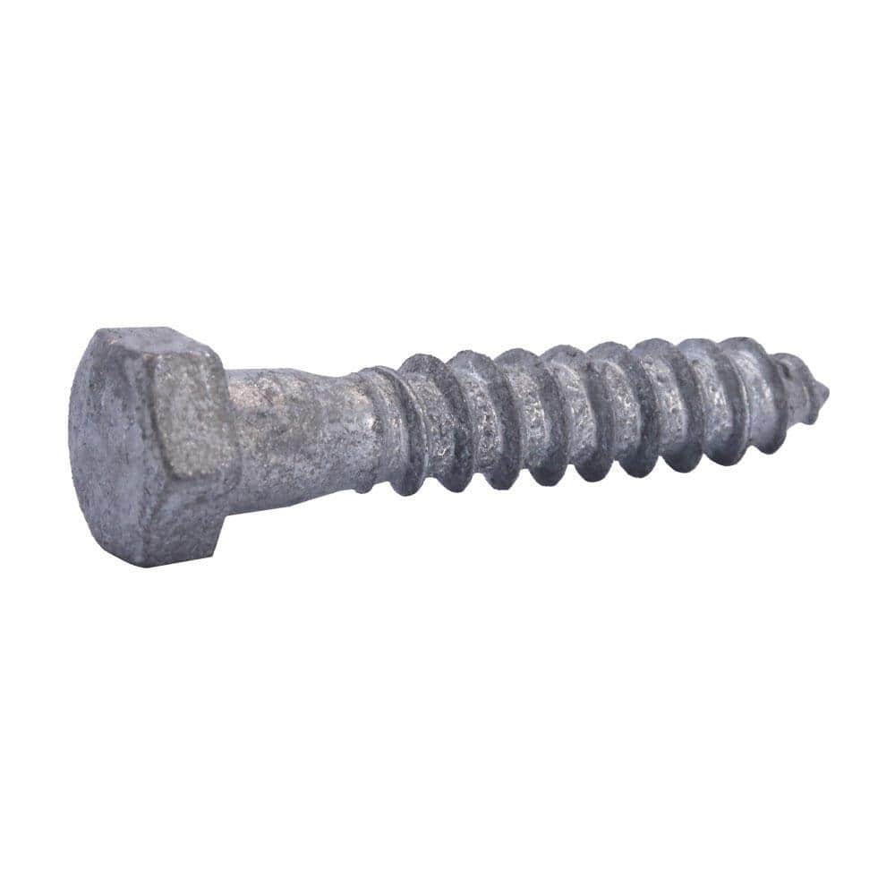 Everbilt 5/8 in. x 2 in. Hex Galvanized Lag Screw