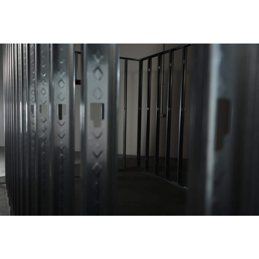 Clark-Dietrich ProTRAK 25 2-1/2 in. x 10 ft. 25-Gauge EQ Galvanized Steel Track (4)