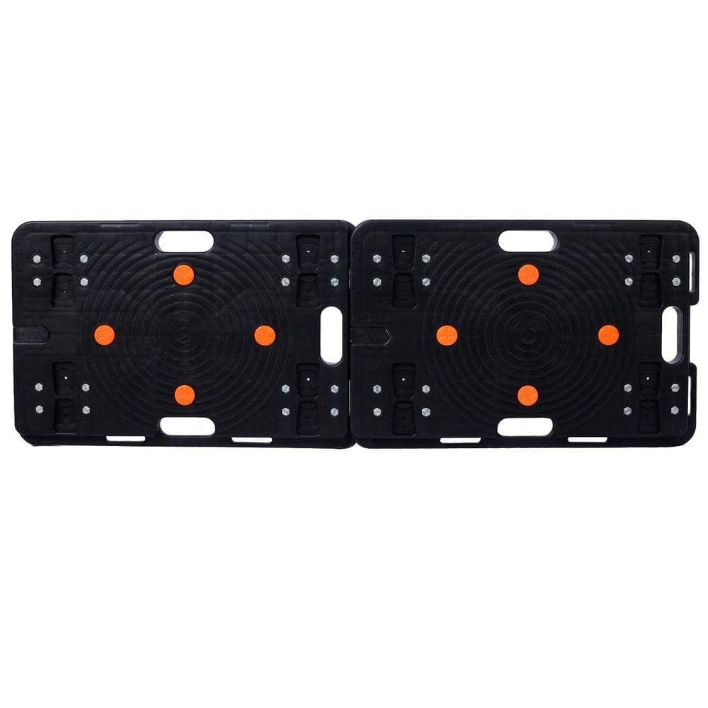 Damodpoy 2-Pieces 330 lb. Moving Hand Trucks with 4-Wheels Platform Trucks and Dollies for Couch Boxes Heavy Items (2)