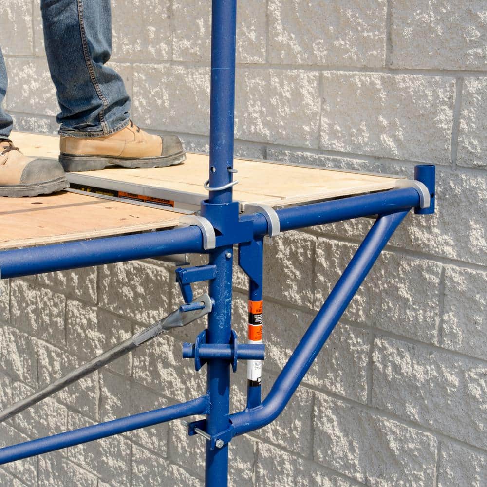 MetalTech 20 in. Steel Side Brackets Tools for Side Platform Scaffolding, 400 lbs. Load Capacity (4-Pack) (2)