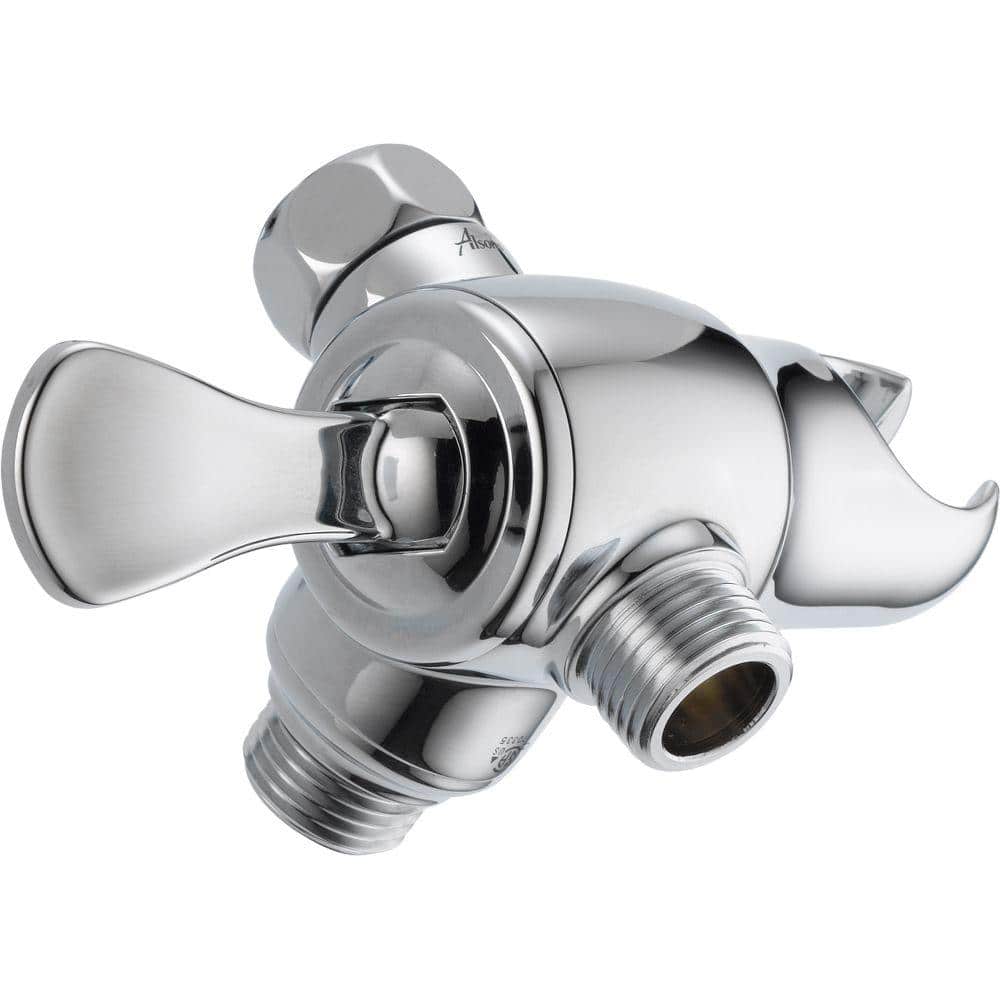 Delta 3-Way Shower Arm Diverter with Hand Shower Mount in Chrome